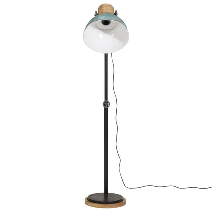 Gulvlampe Stålampe 25 W denimblå 30x30x100-150 cm E27