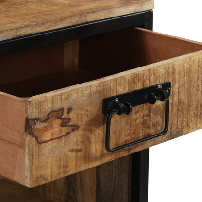 Nattbord Sengbord Tre heltre mangotre 40x35x40 cm