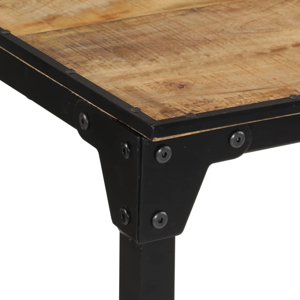 Barbord kafebord Bistrobord 110x55x107 cm grovt heltre mangotre