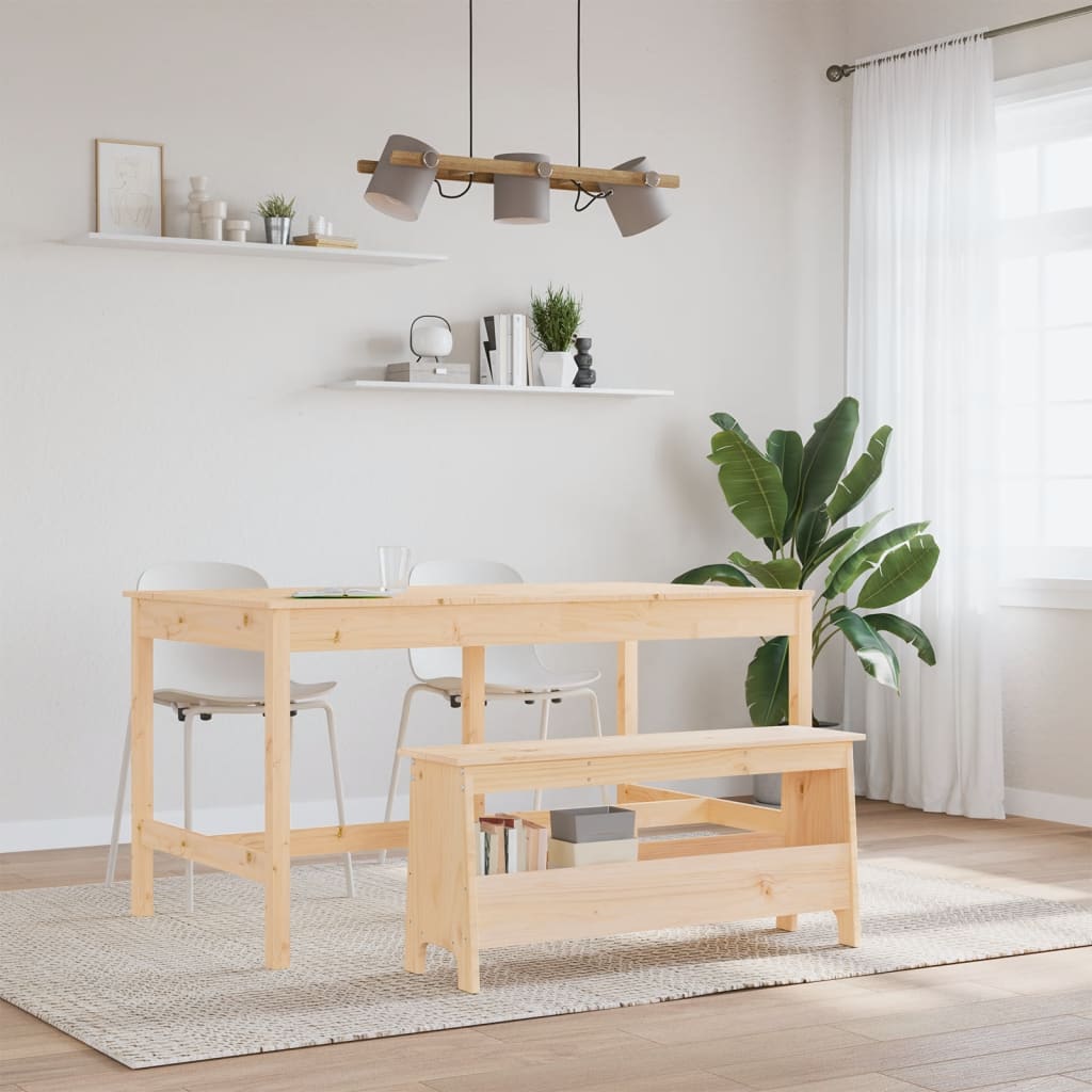 Sittebenk Gangbenk 100x28x45 cm heltre furu