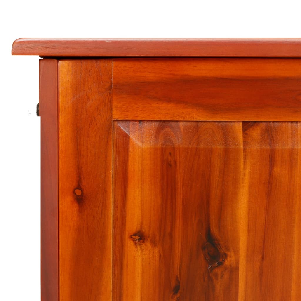 Oppbevaringskiste med lokk Brun heltre akasie