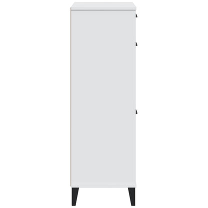 Skoskap Skohylle Skobenk Hvit VIKEN