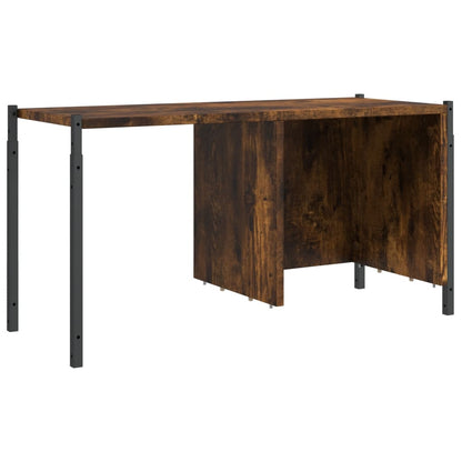 Bokhylle Røkt Eik 72x28x172 cm