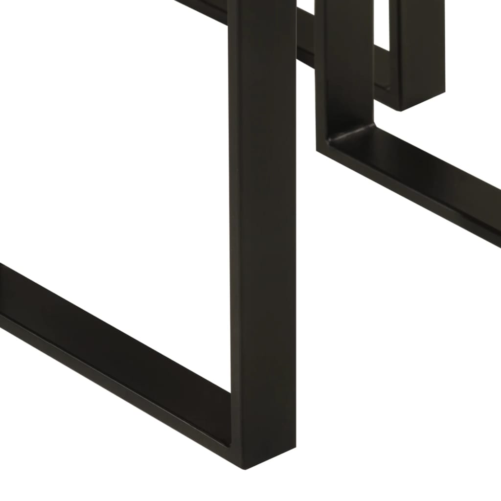 Sidebord Tre Stablebare med naturlig kant 3 stk heltre akasie