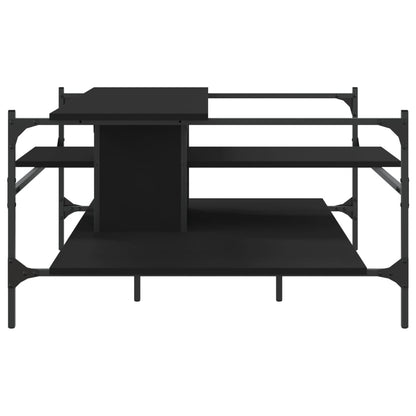 Salongbord Sofabord Svart 100x100x48,5 cm