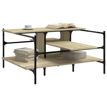 Salongbord Sofabord Sonoma Eik 100x100x48,5 cm