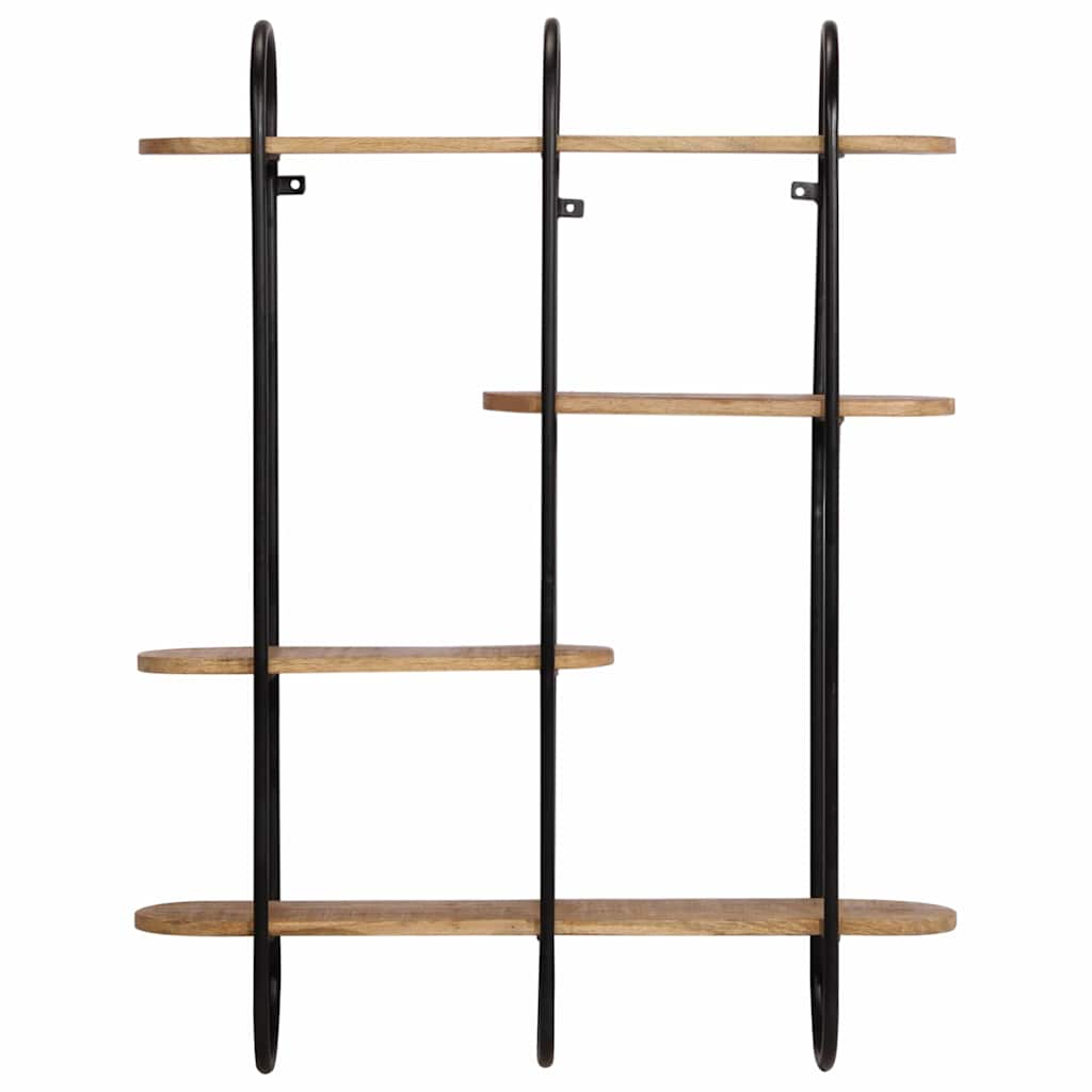 Vegghylle Tre 90x20x116,5 cm grovt heltre mangotre