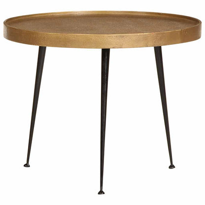 Salongbord Sofabord Tre 3 stk gylden