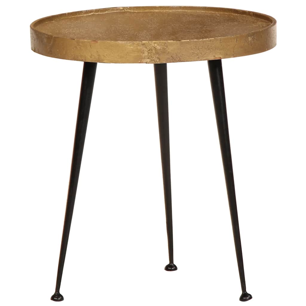 Salongbord Sofabord Tre 3 stk gylden