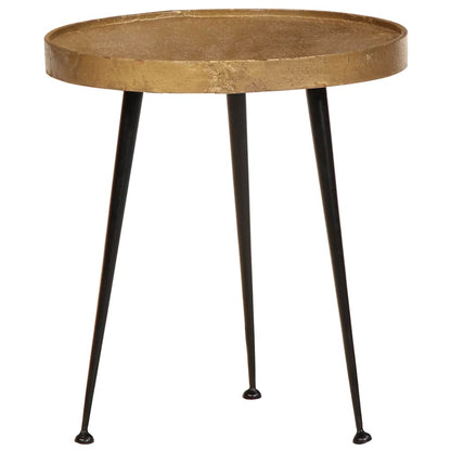 Salongbord Sofabord Tre 3 stk gylden