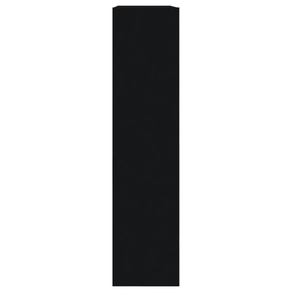 Skoskap Skohylle Skobenk Svart 80x21x87,5 cm