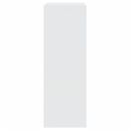 Skoskap Skohylle Skobenk Hvit 60x34x96,5 cm