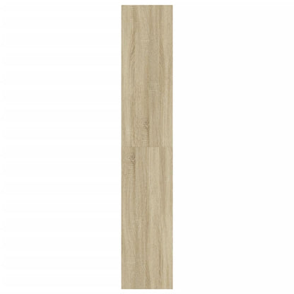 Skoskap Skohylle Skobenk Sonoma Eik med 4 vippeskuffer 80x34x187,5 cm