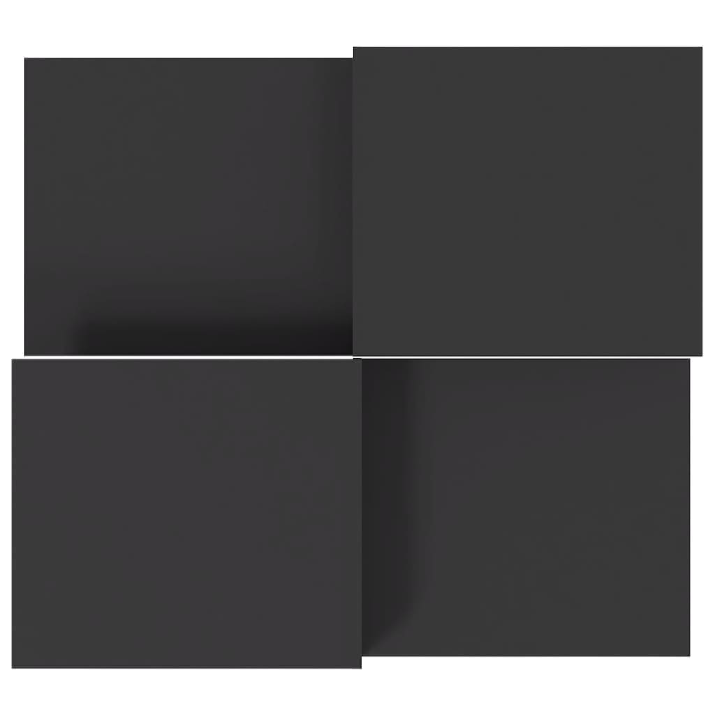 Salongbord Sofabord Grå 2 stk Grå