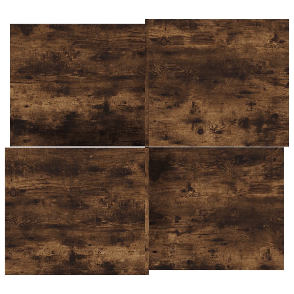 Salongbord Sofabord Røkt Eik 2 stk