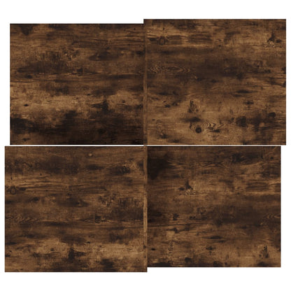 Salongbord Sofabord Røkt Eik 2 stk