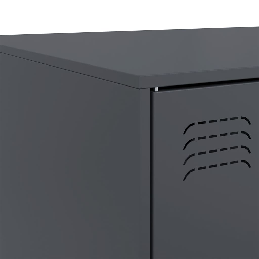 Salongbord Sofabord DIV. antrasitt 67x50x44 cm stål