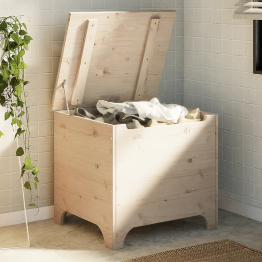 Putekasse Tre med lokk RANA 60x49x54 cm heltre furu