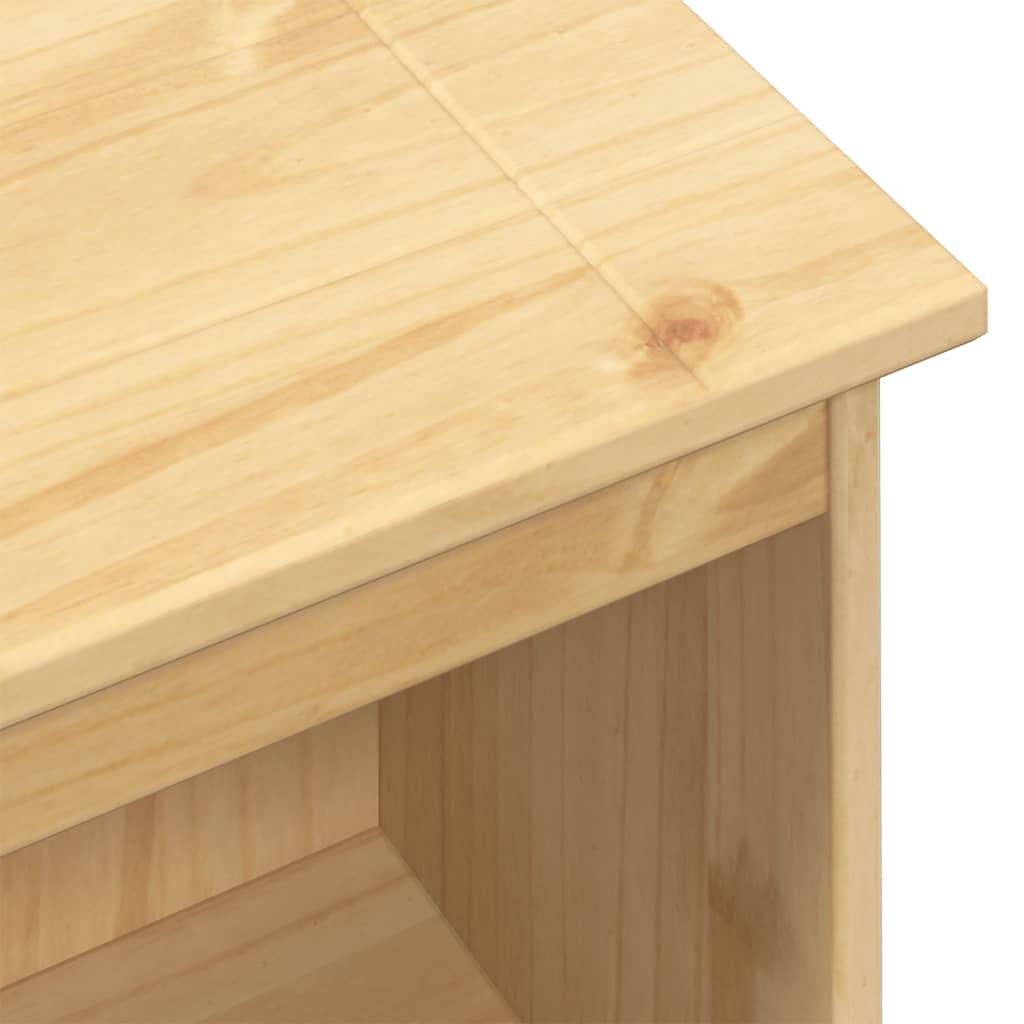 Bokhylle DIV. Corona 46x29x100 cm heltre furu