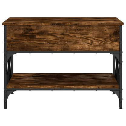 Salongbord Sofabord Røkt Eik 70x50x50 cm