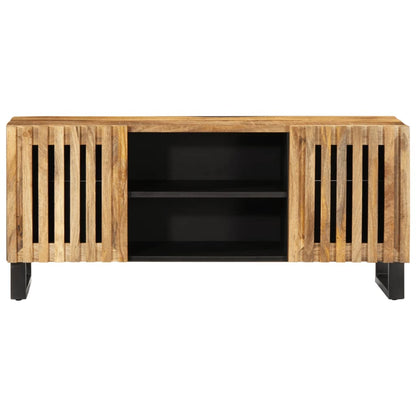 TV-benk 105x34x46 cm grovt heltre mangotre