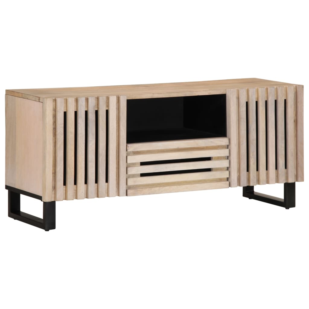 TV-benk 100x34x46 cm heltre mango