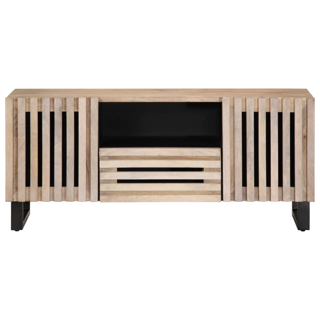 TV-benk 100x34x46 cm heltre mango