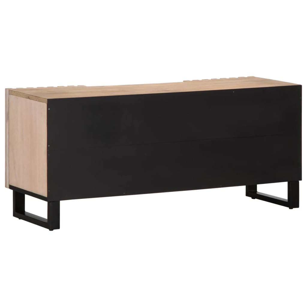 TV-benk 100x34x46 cm heltre mango