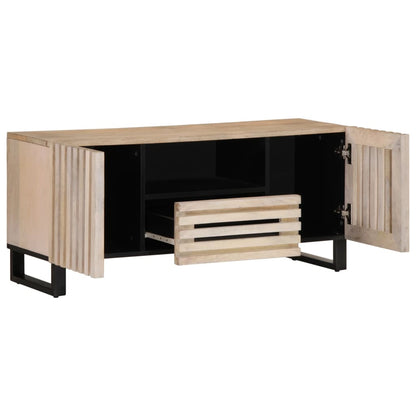 TV-benk 100x34x46 cm heltre mango