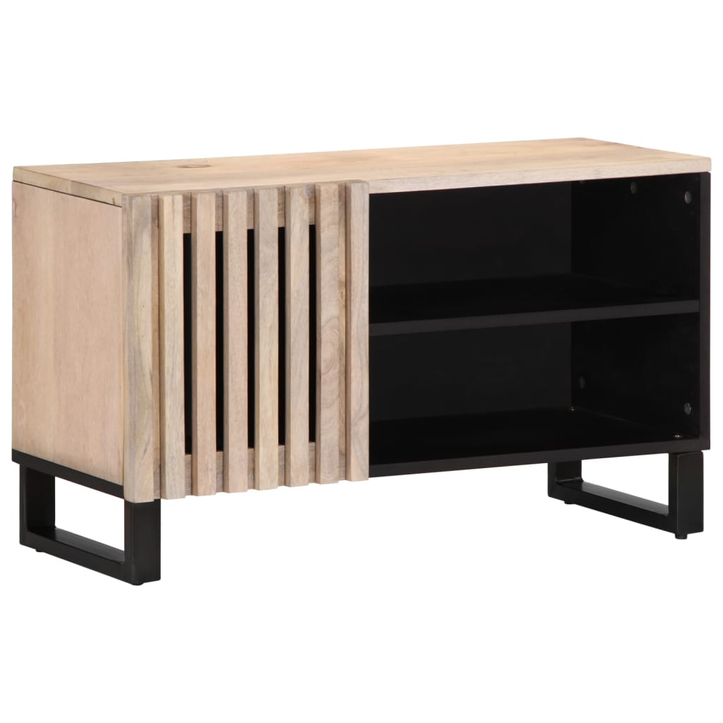 TV-benk 80x34x46 cm heltre mango