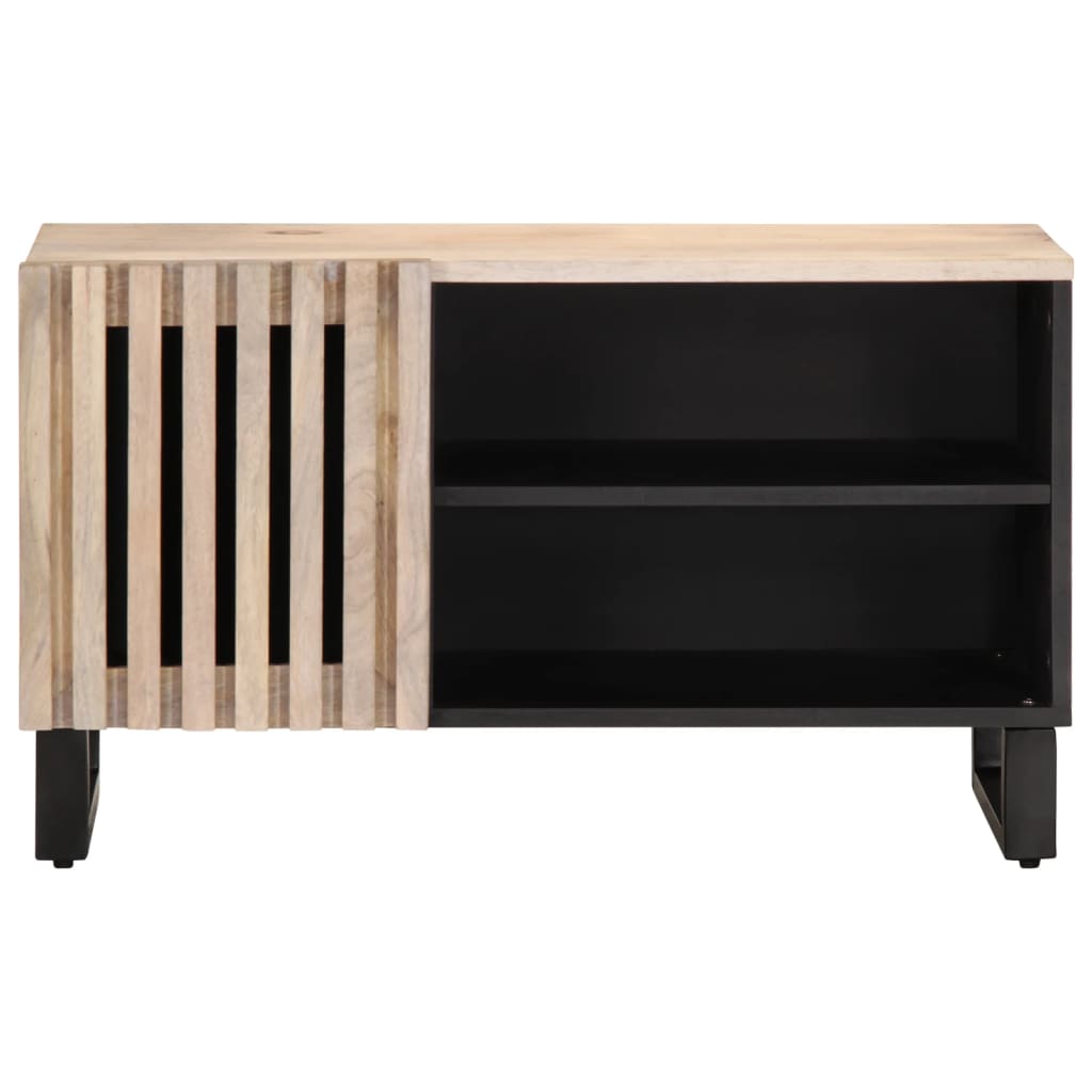 TV-benk 80x34x46 cm heltre mango