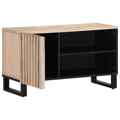 TV-benk 80x34x46 cm heltre mango