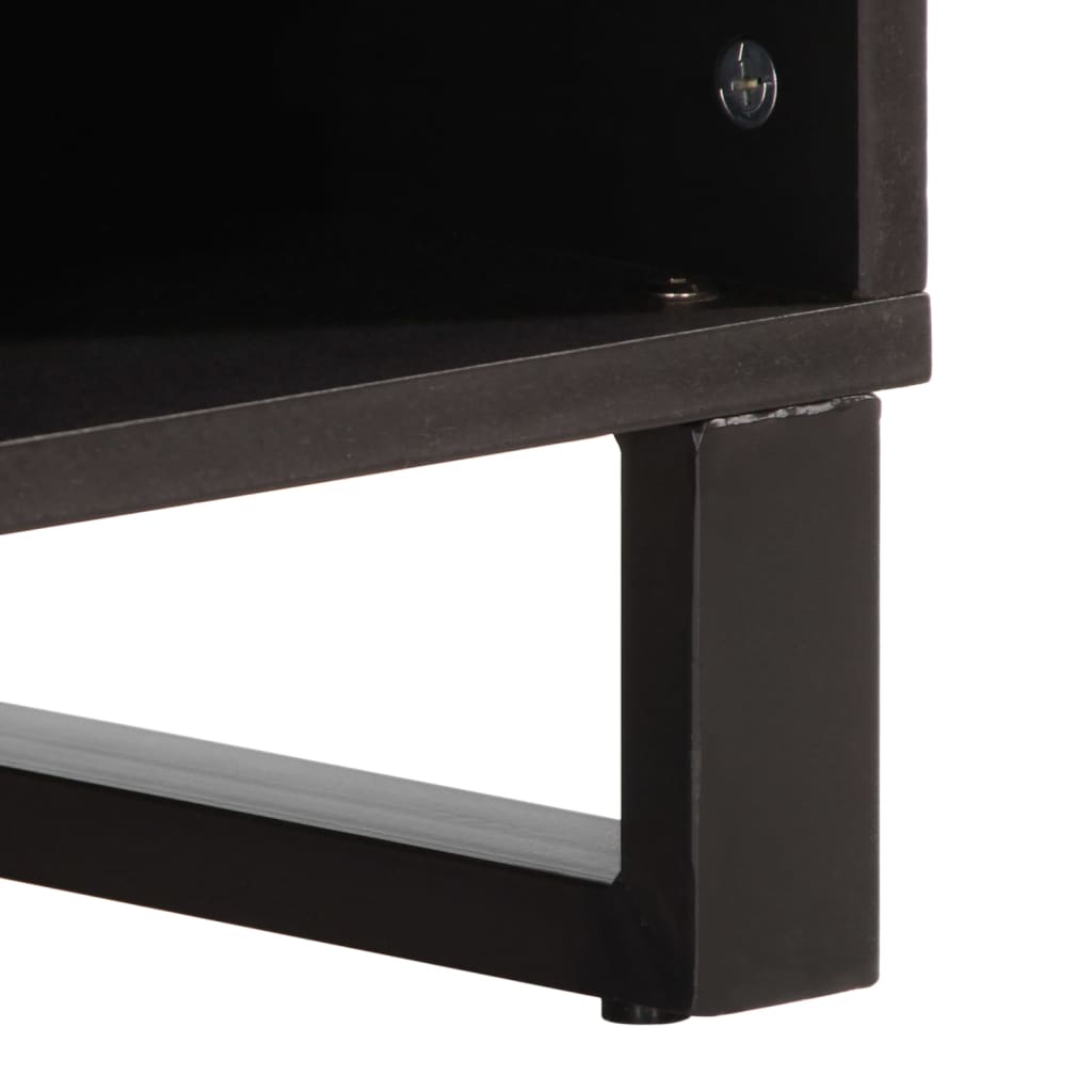 TV-benk 100x34x46 cm grov heltre mango