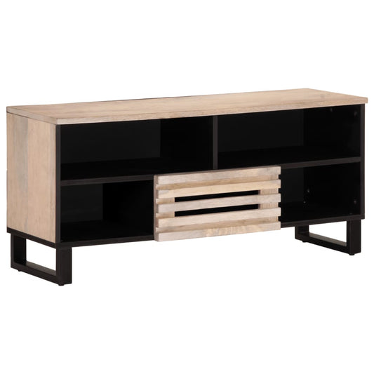 TV-benk 100x34x46 cm heltre mango