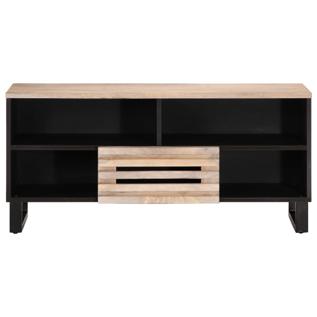 TV-benk 100x34x46 cm heltre mango