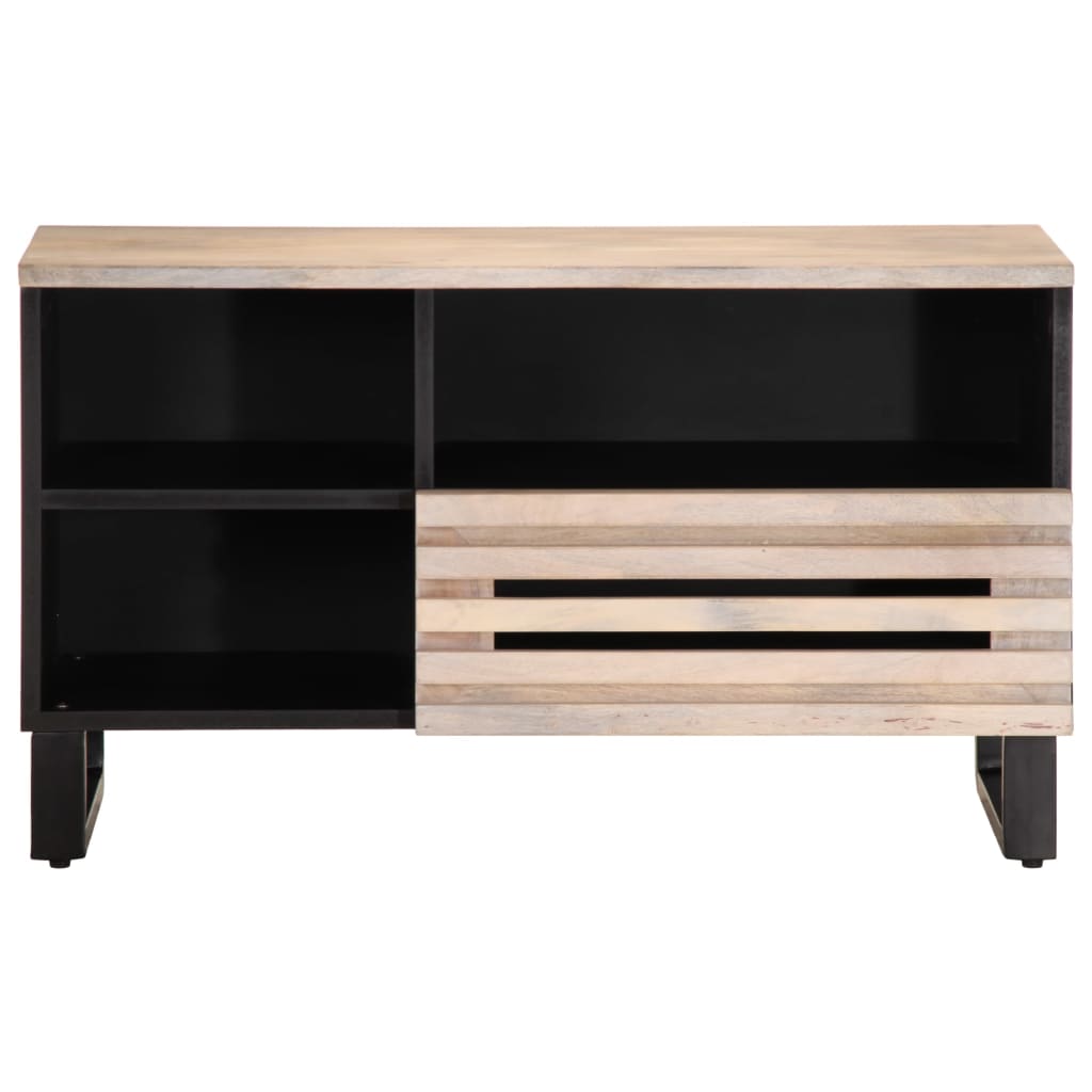 TV-benk 80x34x46 cm heltre mango