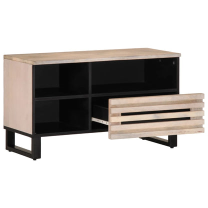 TV-benk 80x34x46 cm heltre mango