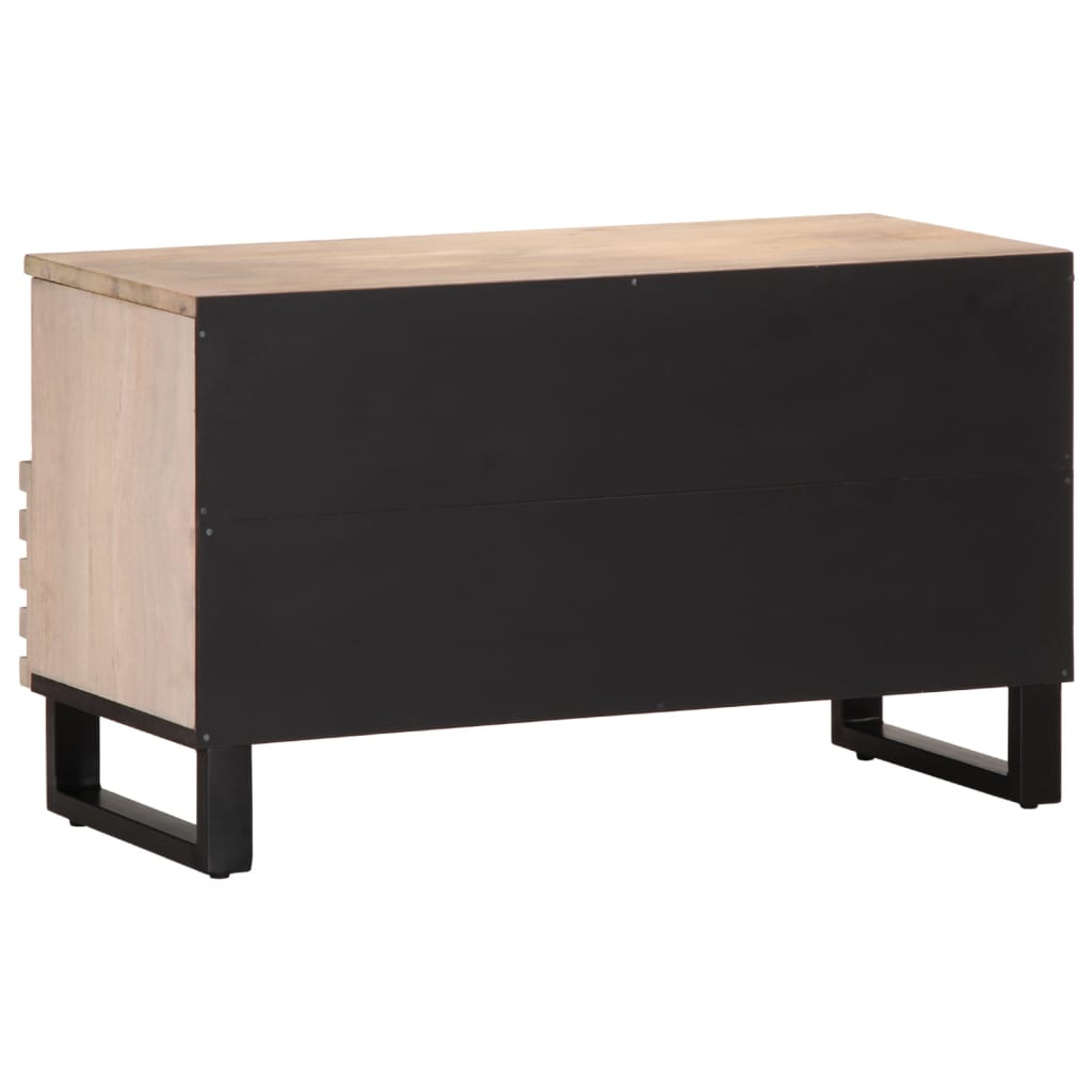 TV-benk 80x34x46 cm heltre mango