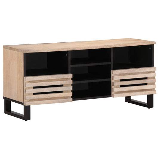 TV-benk 100x34x46 cm heltre mango