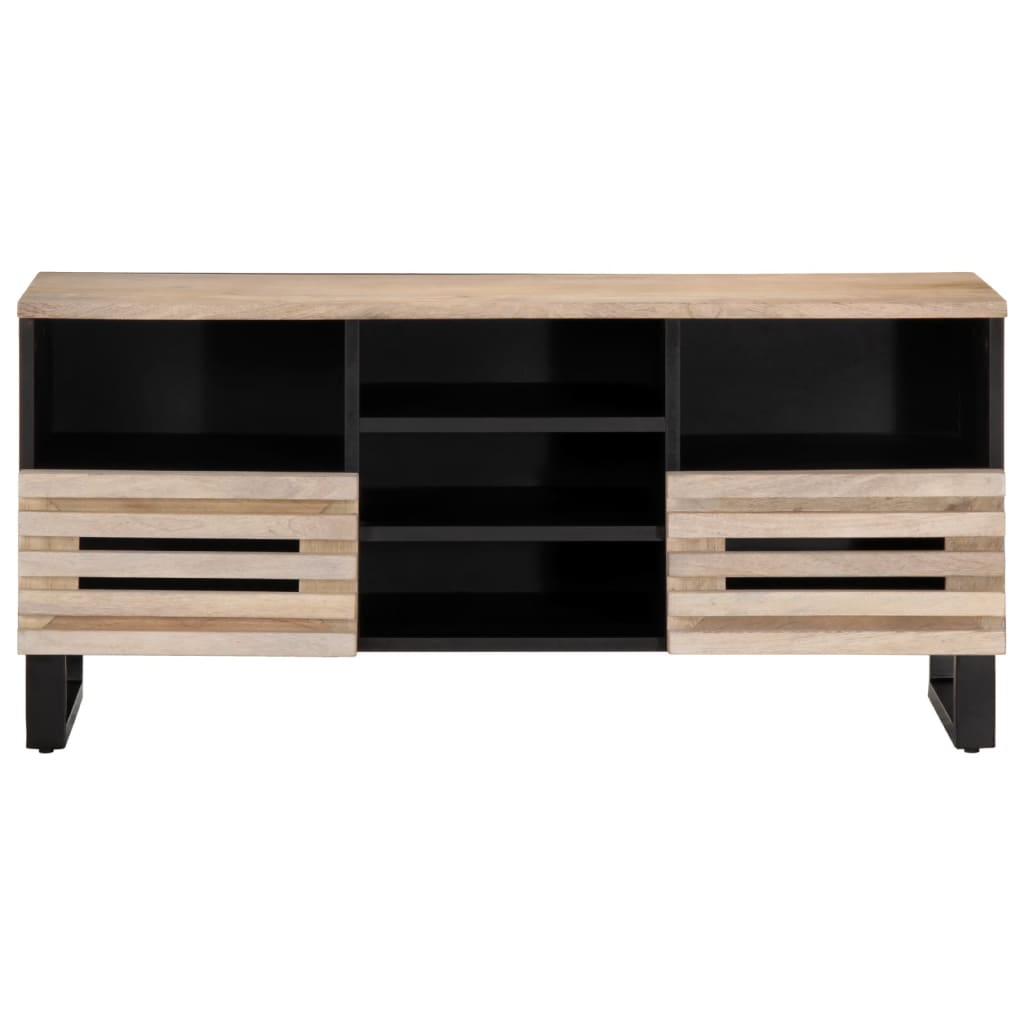 TV-benk 100x34x46 cm heltre mango