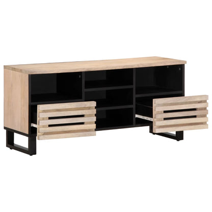 TV-benk 100x34x46 cm heltre mango