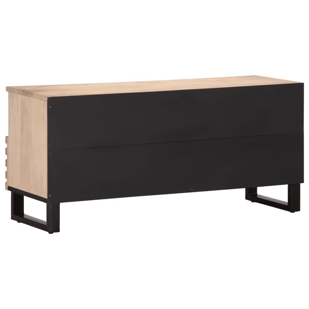 TV-benk 100x34x46 cm heltre mango