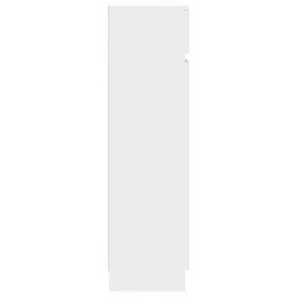 Skoskap Skohylle Skobenk Hvit 100,5x28x100 cm