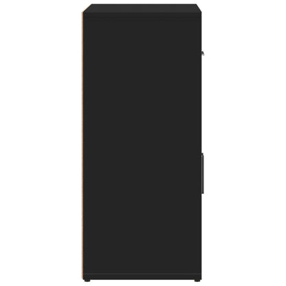 Skjenk Svart 60x31x70 cm