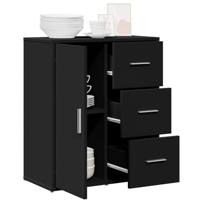 Skjenk Svart 60x31x70 cm