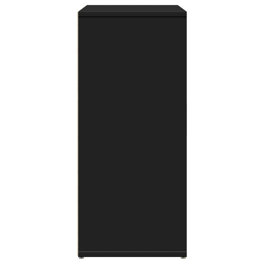 Skjenk Svart 60x31x70 cm