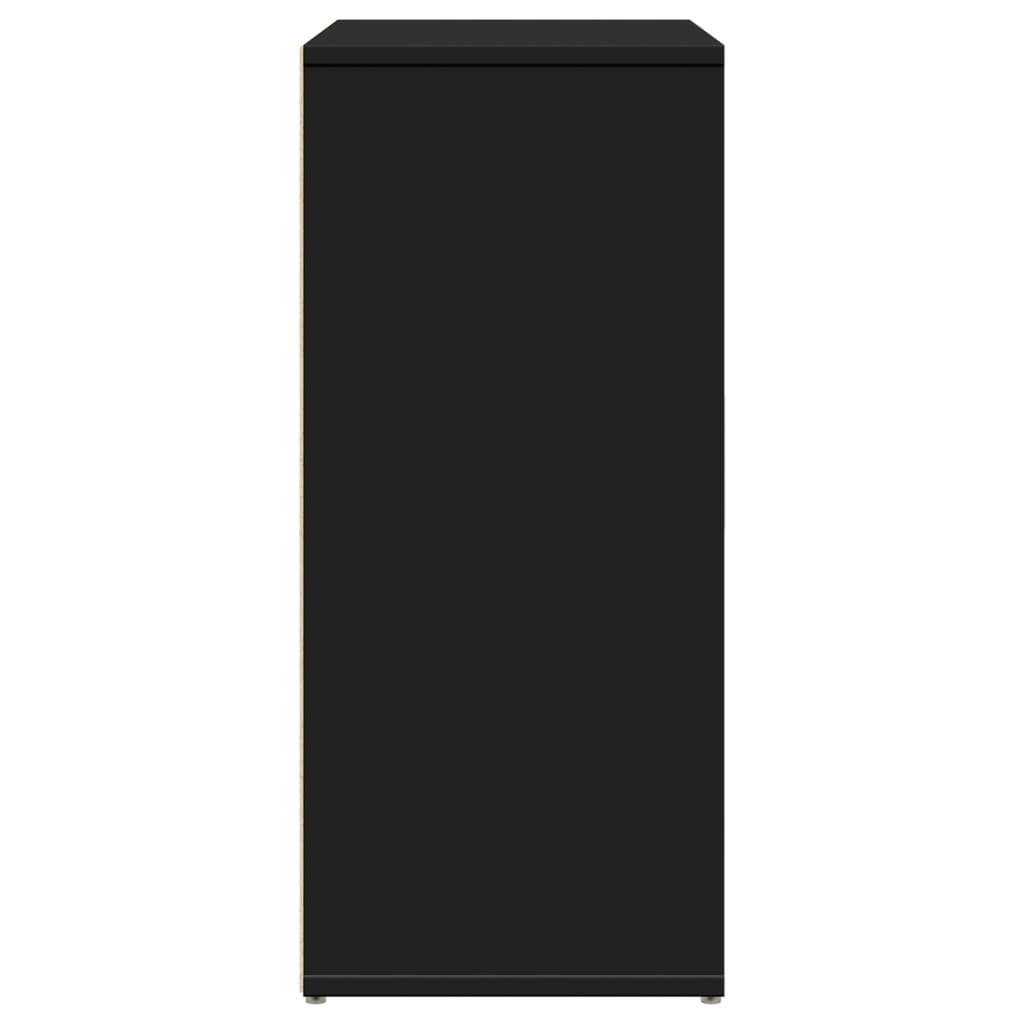 Skjenk Svart 60x31x70 cm
