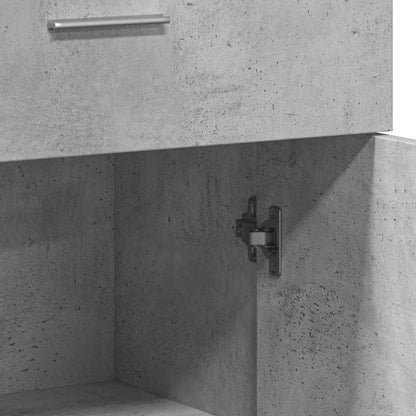 Skjenk Betonggrå 60x30x84 cm