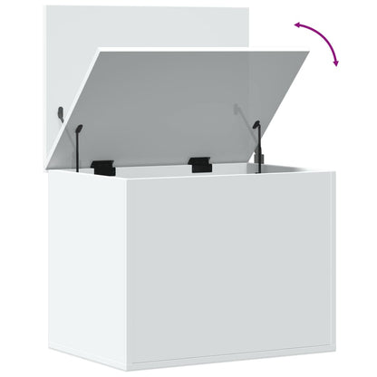 Oppbevaringskiste Hvit 60x42x46 cm