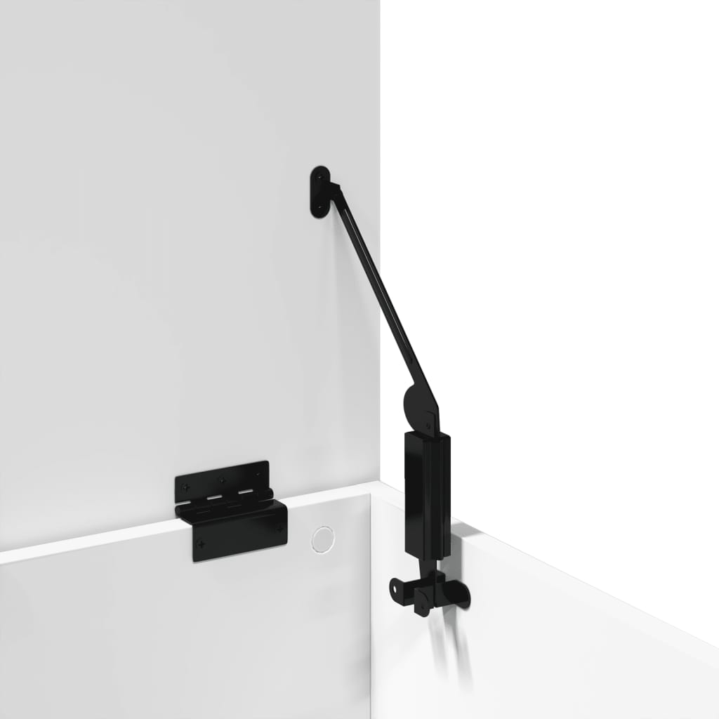 Oppbevaringskiste Hvit 60x42x46 cm